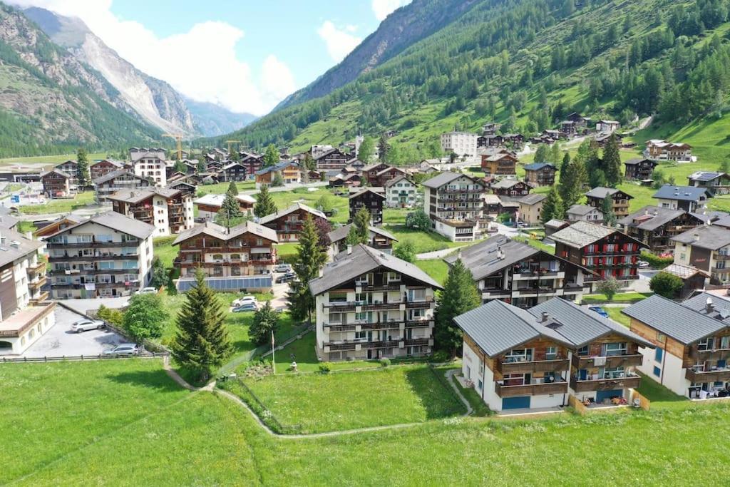 Relaxing Loft Haven Near Zermatt - Parking Free Apartment Tasch Ngoại thất bức ảnh