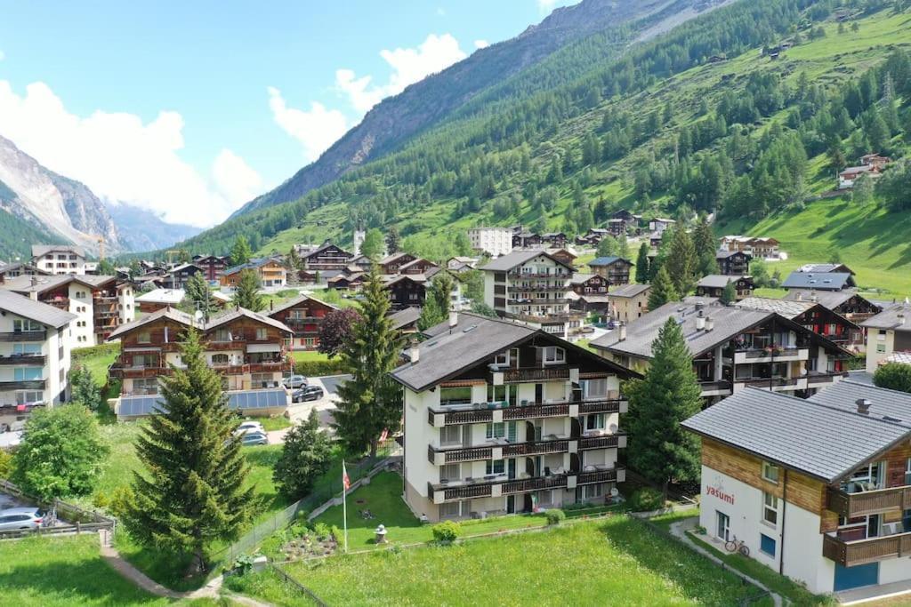 Relaxing Loft Haven Near Zermatt - Parking Free Apartment Tasch Ngoại thất bức ảnh